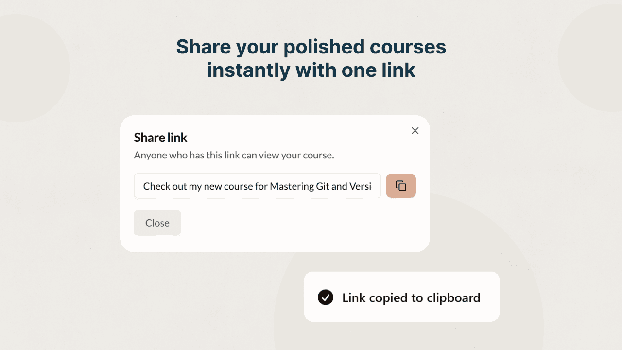 Authoring workflow for lesson content and AI suggestions
