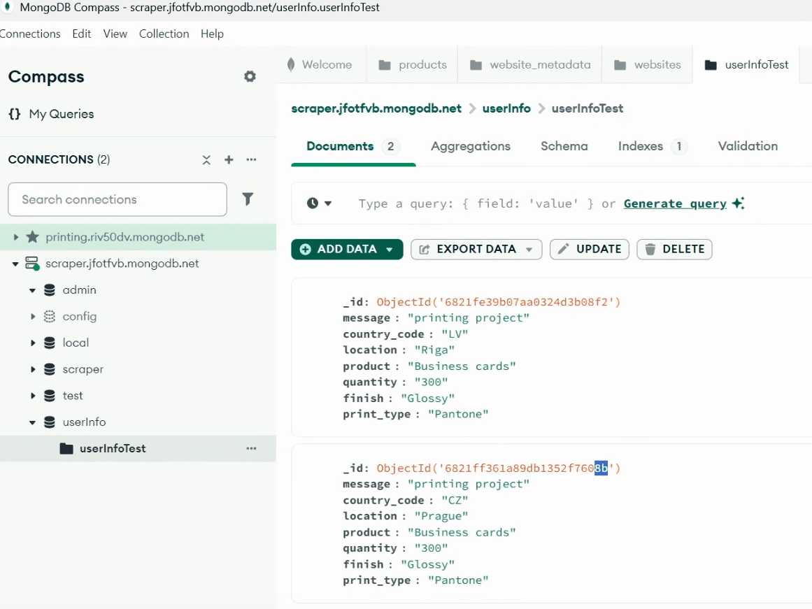 Operational telemetry dashboards tracking procurement workloads